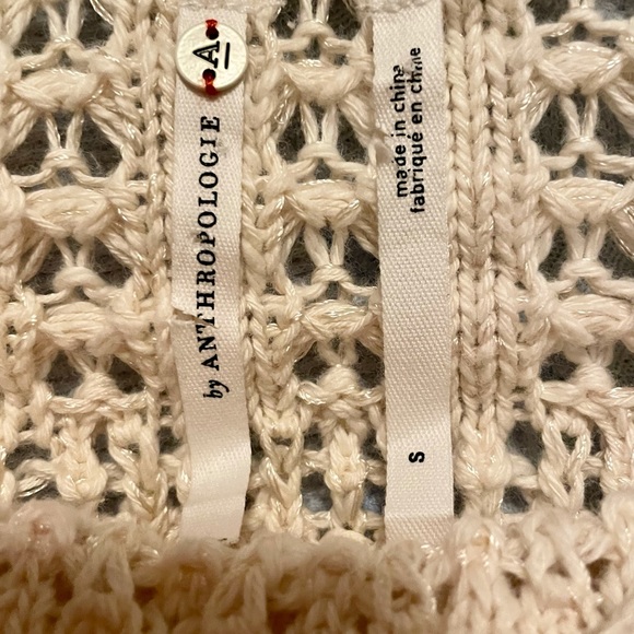 Anthropologie Knit V- Neck Sleeveless Top - Picture 5 of 10